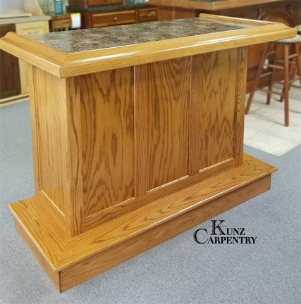 Showroom Quarter Panel Oak Bar