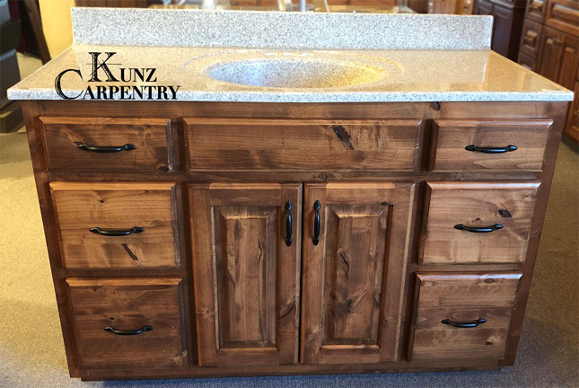 48" Knotty AlderVanity