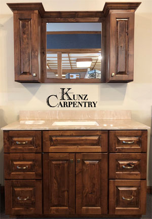 48" Knotty Alder Vanity