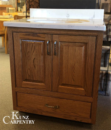 30" Oak Vanity