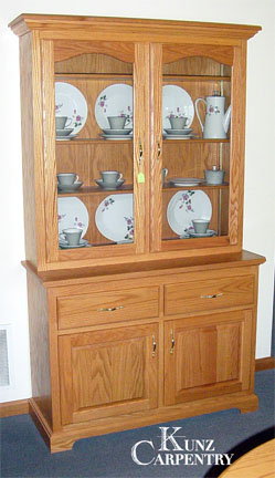 Oak Hutch