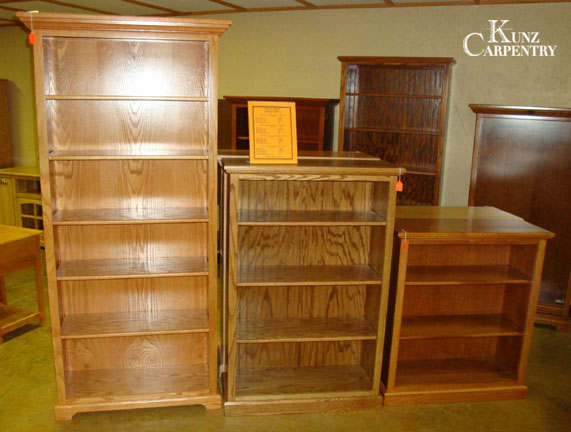 Various Bookcases