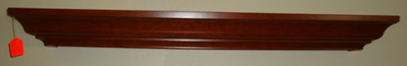 Custom Cherry 36" Crown Molding Shelf