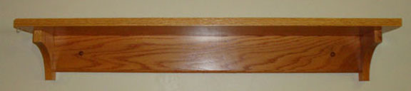 36" Oak Shelf