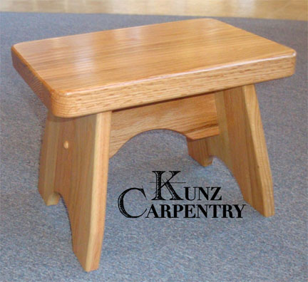 K42 - Solid Oak Step Stool