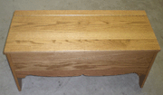 Solid Red Oak Chest