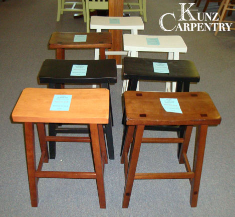 24" Saddle Stools