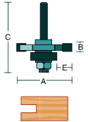 Slot Cutter -- Four Flutes
